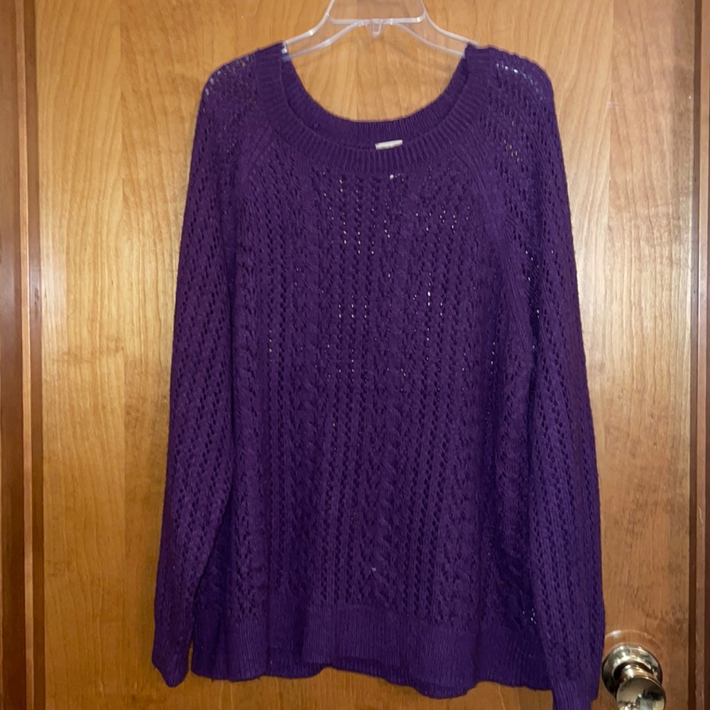 Purple Sweater